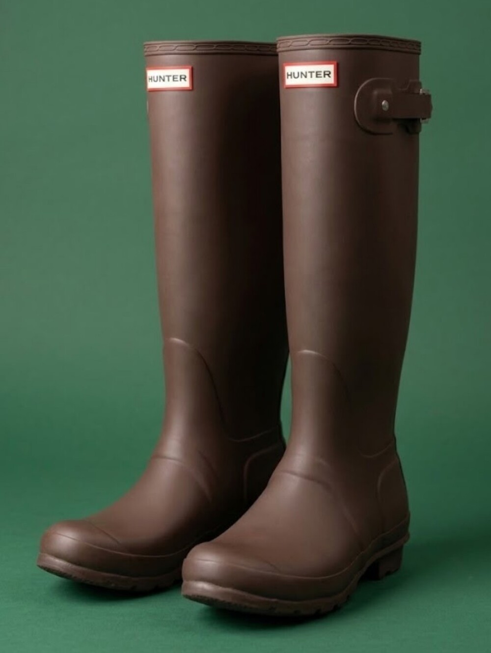 Hunter Original Stripe Tall Boots Women's Size 9 Y2K